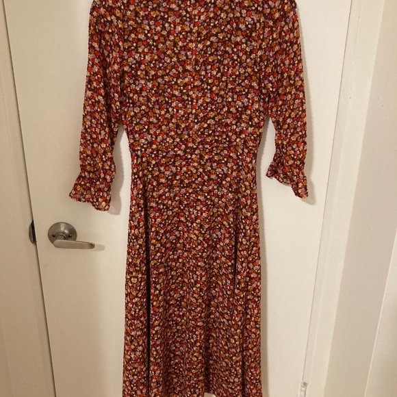 Madewell floral midi dress - Picture 4 of 4